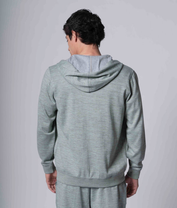 Double Faced Zip Cardigan