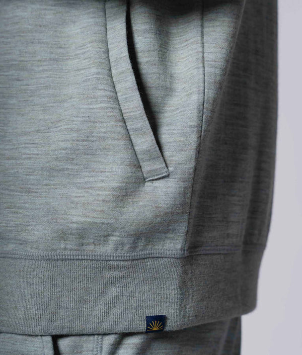 Double Faced Zip Cardigan