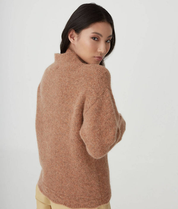 Jersey Sweater - Pecan Brown