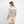 Her Yoke Jacquard O Neck Sweater - Smoke Gray And Artic Wolf
