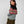 Her Yoke Jacquard O Neck Sweater - Slate Gray And Deep Sea Coral