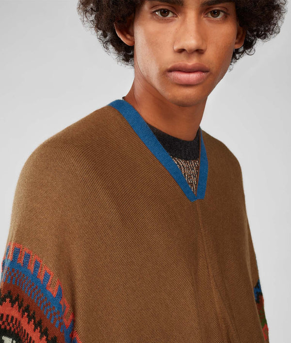 His Poncho Narrador - Monk'S Robe And Galaxy Blue