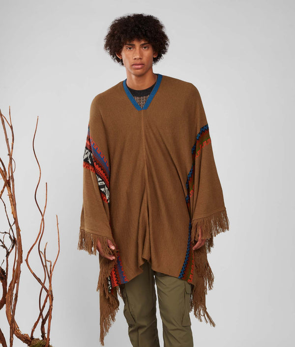 His Poncho Narrador - Monk'S Robe And Galaxy Blue