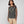 Lin & Jac O Neck Sweater - Brown Squirrel And Steel Gray