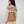 Yoke Jacquard Crew Neck Sweater - Sable And Desert Sand