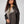 Bicolor Ptp Motif Double Face Cardigan - Black Bean And Cement