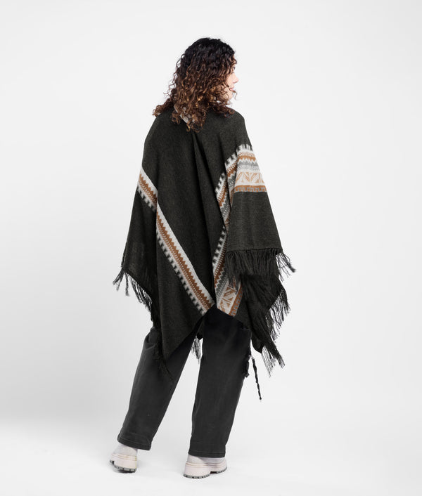 Her Narrador Poncho - Black Beauty And Imperial Topaz