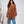 Her Narrador Poncho - Bombay Brown And Roasted Russet