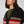 Jacquard Landscape Vest - Tap Shoe And Orange Red