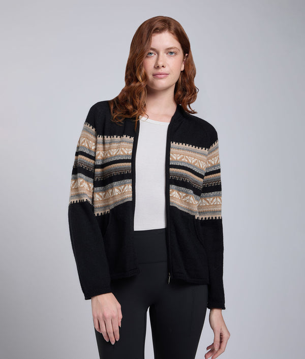 Her Jac & Hood Cardigan With Patch Pockets