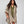 Poncho Festejo Reversible - Camel And Oxford Tan