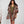 Poncho Festejo Reversible - Faded Rose And Mushroom