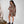 Poncho Festejo Reversible - Faded Rose And Mushroom