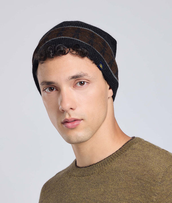 Jacquard Rising Beanie