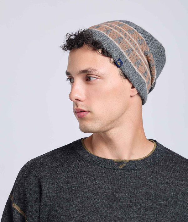 Jacquard Rising Beanie
