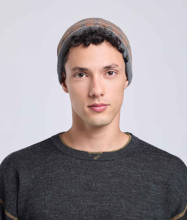 Jacquard Rising Beanie