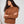 Jersey Turtle Neck Sweater - Amber Brown