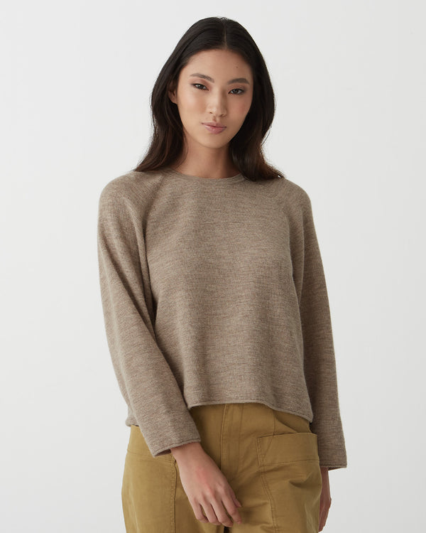 Basic Sweat Raglan Sleeves Pullover