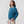 Basic Sweat Raglan Sleeves Sweater - Larkspur Blue