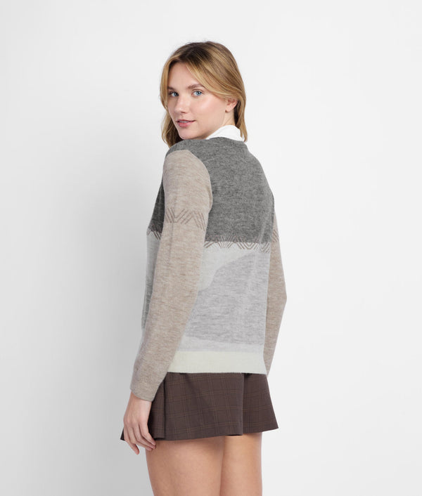 Amazed Jacquard Sweater