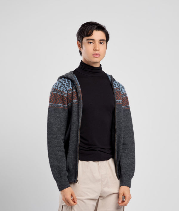 Cardigan With Patch Pockets