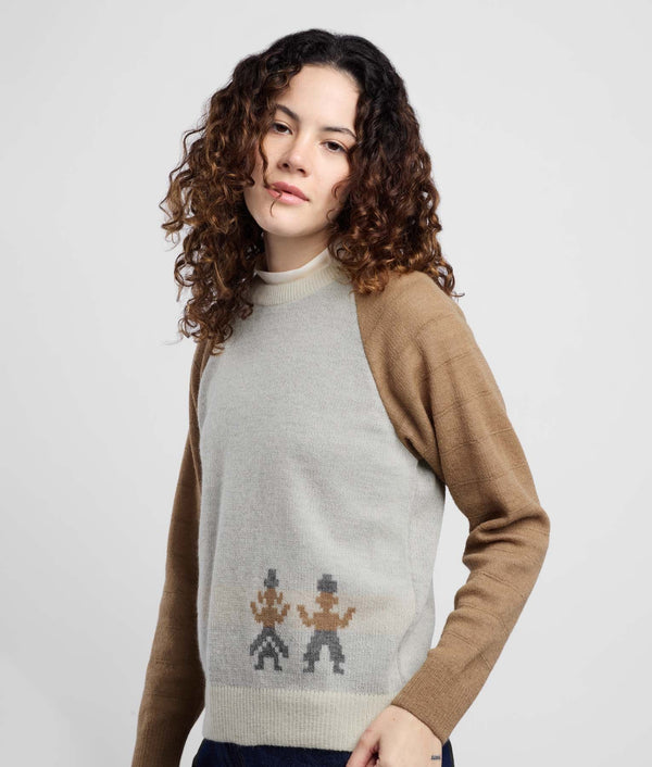 Jacquard & Textures Sweater