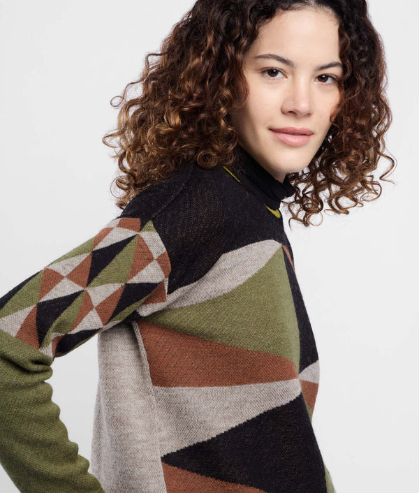 Geoelement Jacquard Sweater