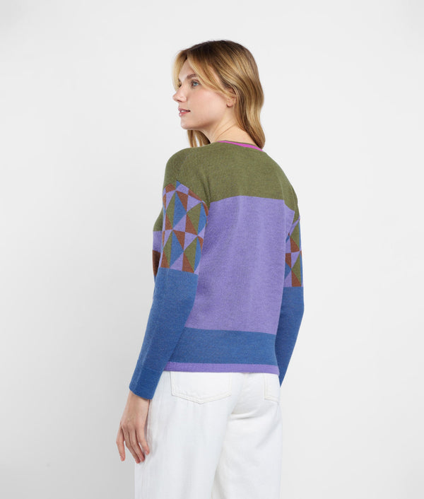 Geoelement Jacquard Sweater