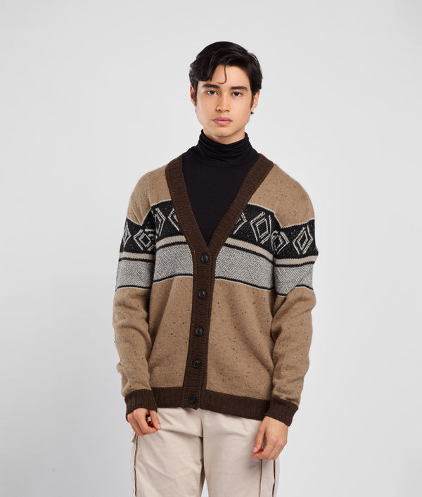 Times Jacquard Cardigan
