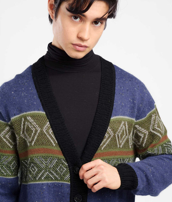 Times Jacquard Cardigan
