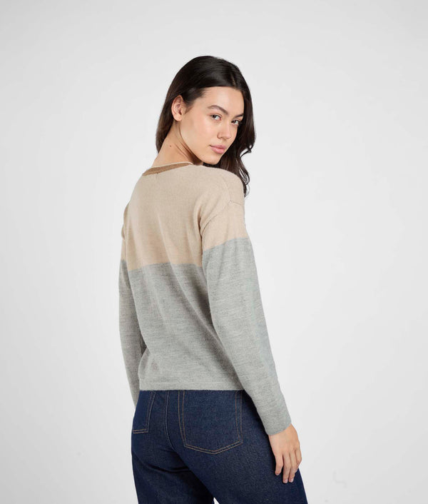 La Pasada Pullover - Warm Gray