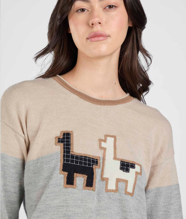 La Pasada Pullover - Warm Gray