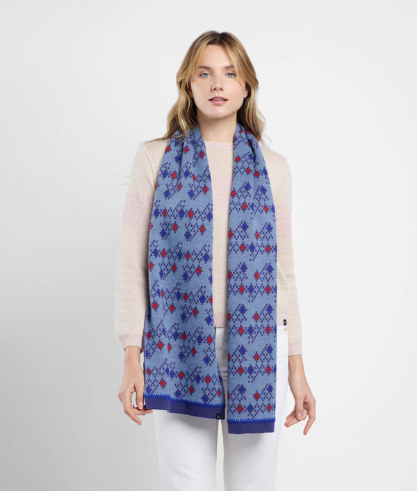 Cross View Jacquard Scarf