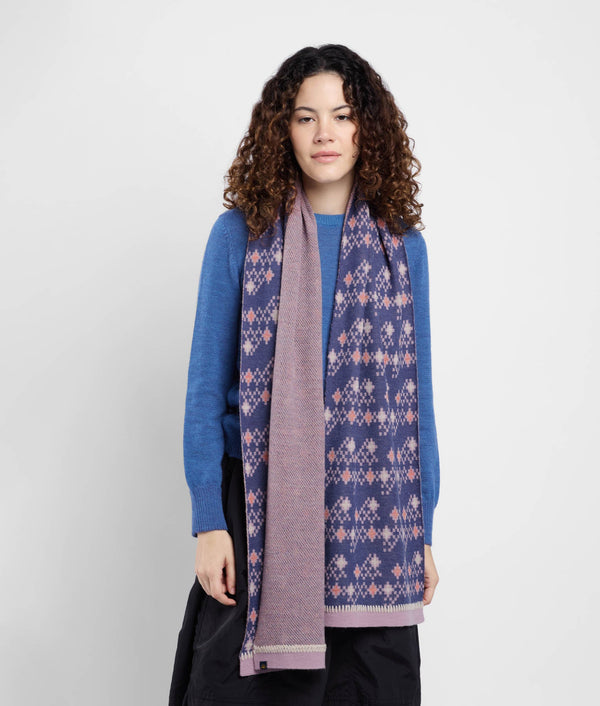 Cross View Jacquard Scarf