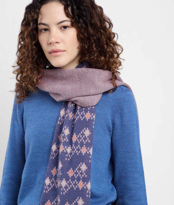 Cross View Jacquard Scarf
