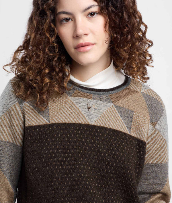 Simply Geometric Jacquard Sweater
