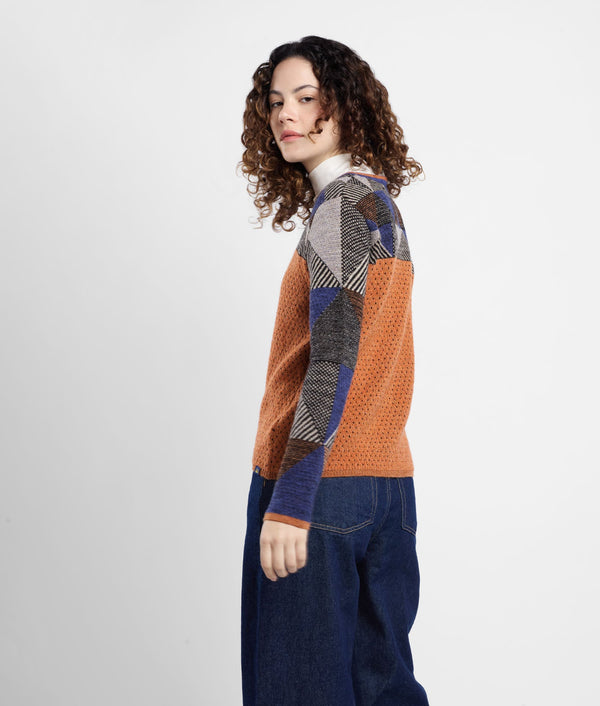 Simply Geometric Jacquard Sweater