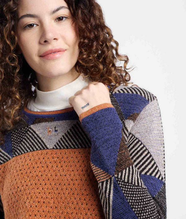 Simply Geometric Jacquard Sweater