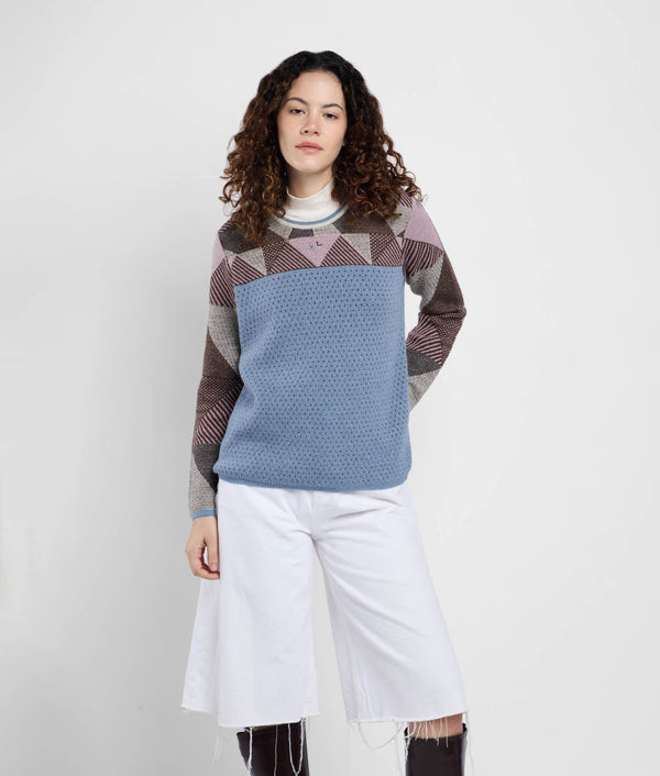Simply Geometric Jacquard Sweater