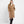 Long Wrap Coat - tabaco brown