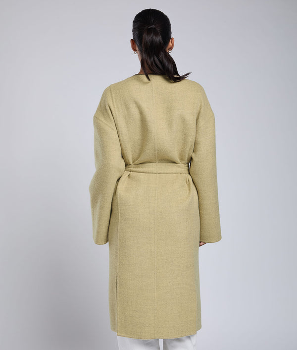 Reversible   Belted Eased Coat