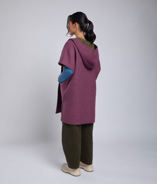 Reversible Pull Over Coat