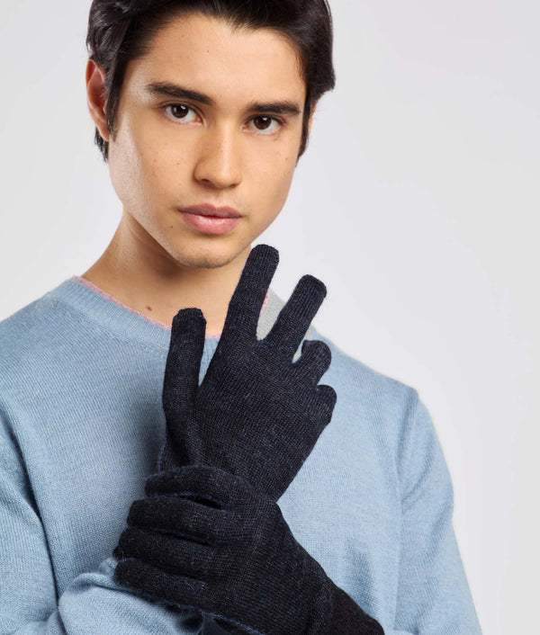 His Reversible Sweater Gloves