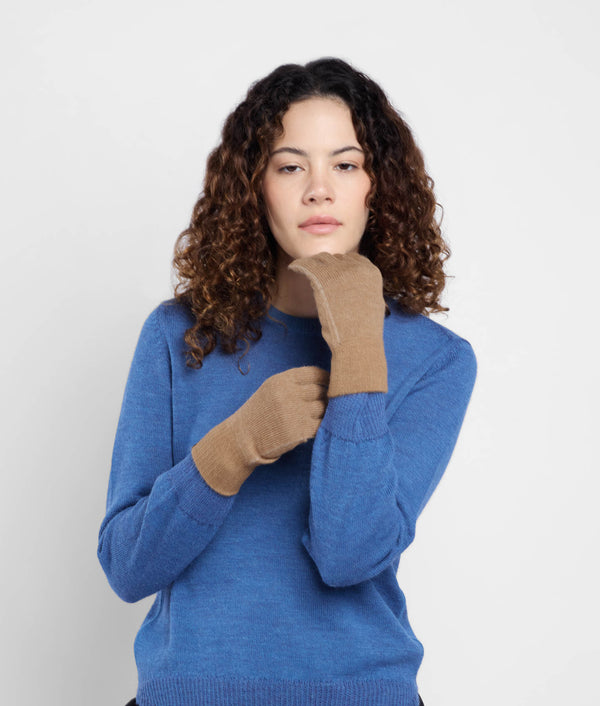 Her Reversible Sweater Gloves