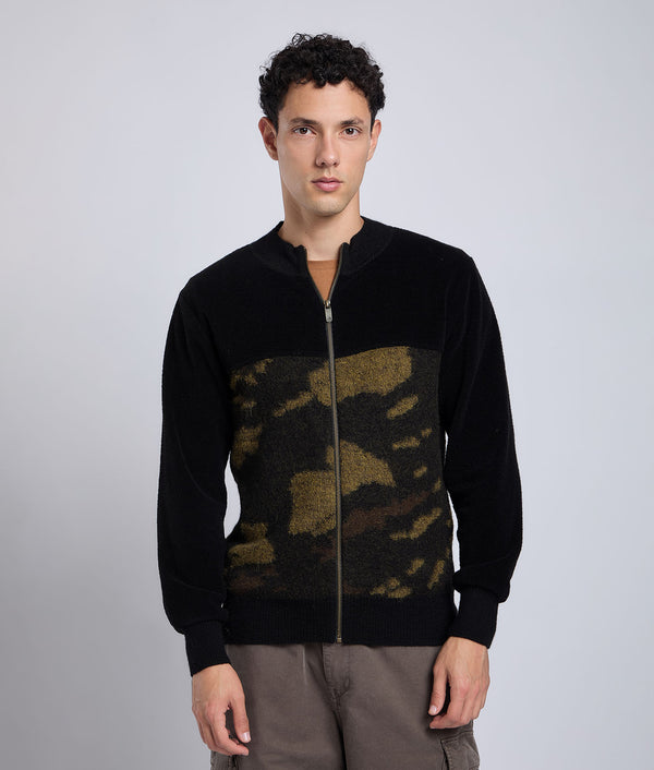 Men'S Climbing High Cardigan With Pockets