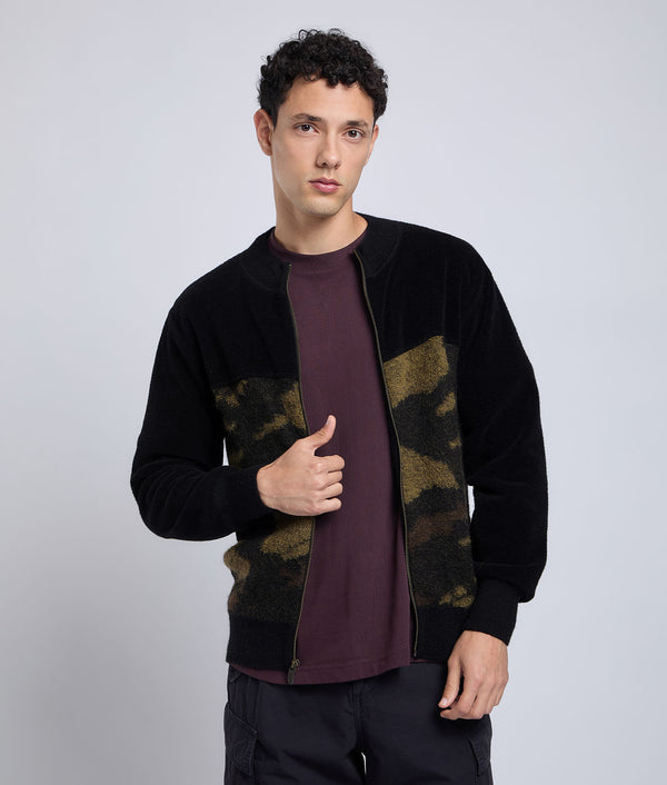 Men'S Climbing High Cardigan With Pockets