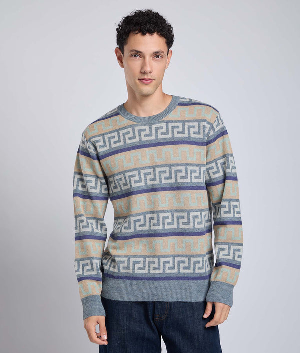 The Path Men'S Jacquard Pullover