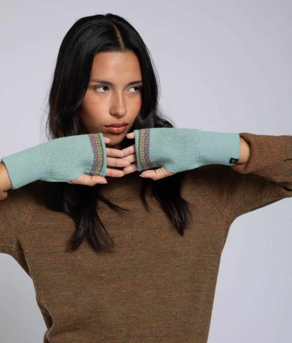 All Over Jacquard Gloves