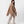 Los Simbolos Cape - Light Taupe Beige And Black