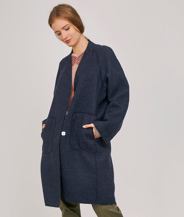 Reversible Nom Coat - Pepper And Night Sky